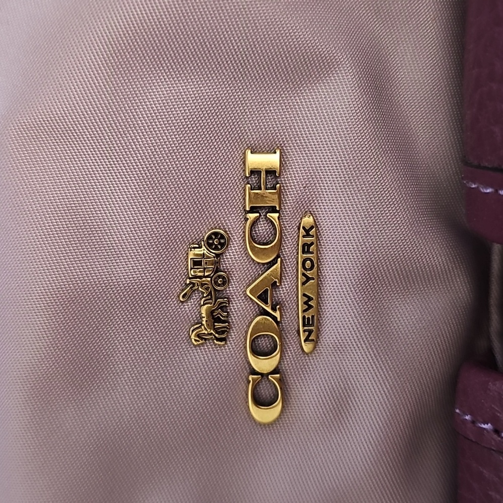 Coach  Color Block Nylon Bag Purple ,lavender - Picture 9 of 9